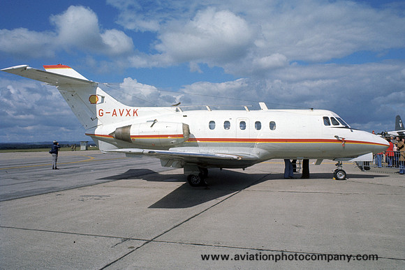 Shell Aircraft Ltd Hawker Siddeley HS125-4B G-AVXK (1977)
