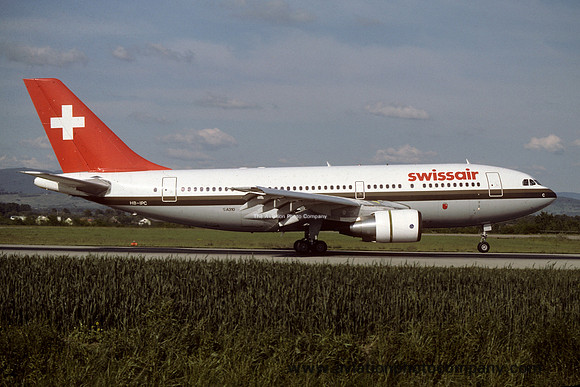 Swissair Airbus A310-221 HB-IPC (1984)