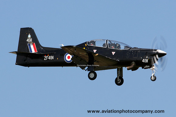 RAF 1 FTS Embraer Tucano T.1 ZF491 at Prestwick (2016)