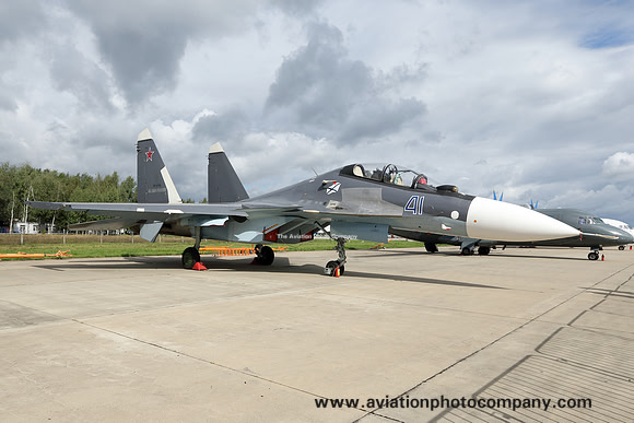 Russian Air Force Sukhoi Su-30SM RF-33785/41 blue at Kubinka (2016)