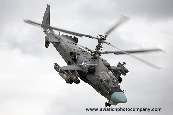 Russian Air Force Kamov Ka-52 RF-91332/48 white (2016)