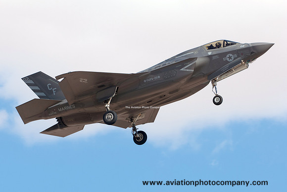 US Marines VMFA-211 Lockheed F-35B 168838/CF-02 at MCAS Yuma (2016)