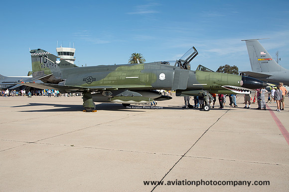 USAF 82 ATRS McDonnell QF-4E Phantom 74-0643/TD at the Miramar Air Show (2016)
