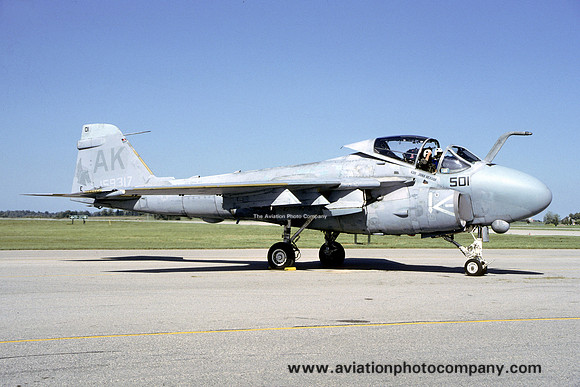 US Navy VA-55 Grumman A-6E Intruder 159317/AK-501 (1986)