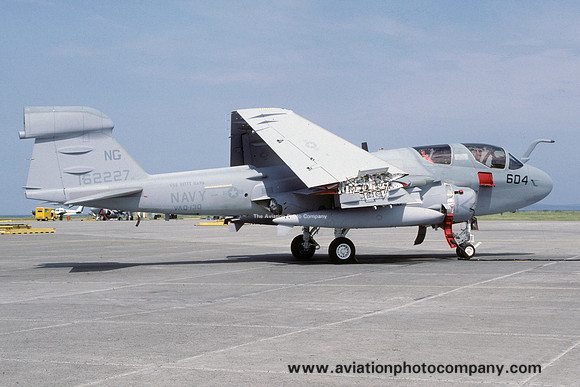 US Navy VAQ-130 Grumman EA-6B Prowler 162227/NG-604 (1986)