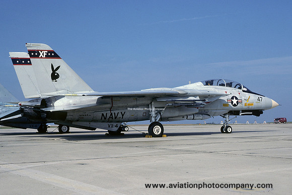US Navy VX-4 Grumman F-14A Tomcat 161444/XF-47 (1985)