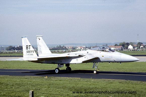 USAF 36 TFW 525 TFS McDonnell Douglas F-15C Eagle 79-0050/BT (1986)