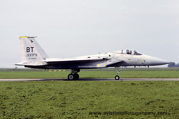 USAF 36 TFW 53 TFS McDonnell Douglas F-15C Eagle 79-0053/BT (1986)