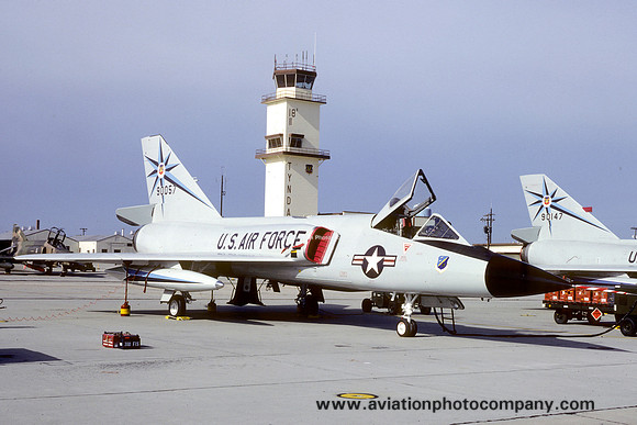 USAF 318 FIS Convair F-106A Delta Dart 59-0057 at Tyndall AFB (1982)