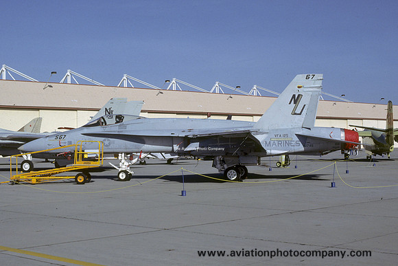 US Navy VFA-125 McDonnell Douglas F/A-18A Hornet 161745/NJ-567 (1986)