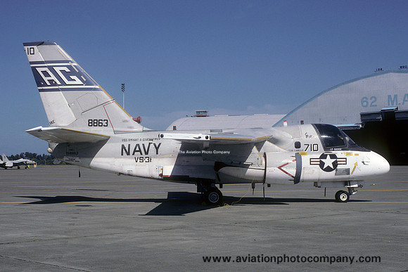 US Navy VS-31 Lockheed S-3A Viking 158863/AG-710 (1985)