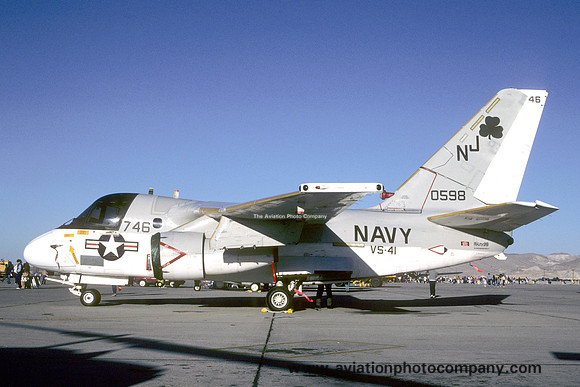 US Navy VS-41 Lockheed S-3A Viking 160598/NJ-746 (1985)