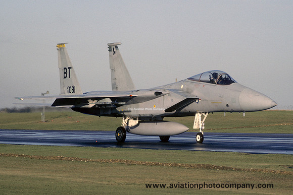 USAF 36 TFW 53 TFS McDonnell Douglas F-15C Eagle 79-0081/BT (1986)
