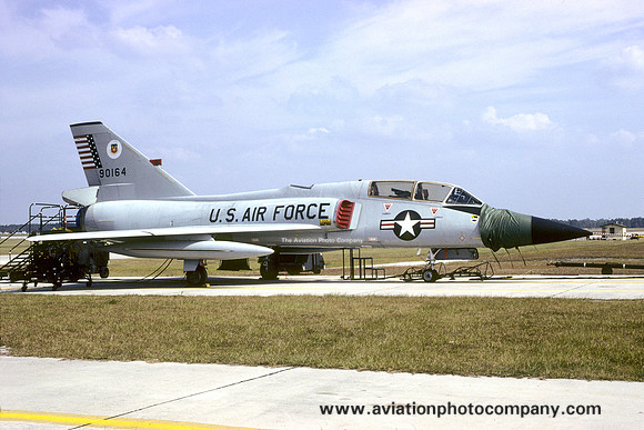 USAF ADWC Convair F-106B Delta Dart 59-0164 (1983)