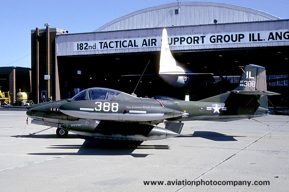 USAF Illinois ANG 169 TASS Cessna A-37B Dragonfly 69-6388/IL (1980)