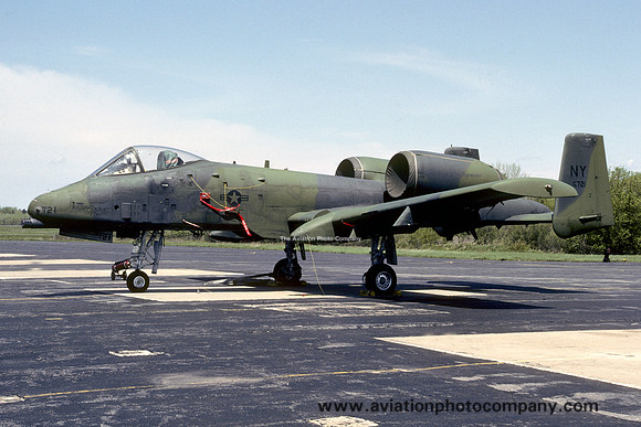 USAF New York ANG 138 TFS Fairchild A-10A Thunderbolt 78-0721/NY (1985)