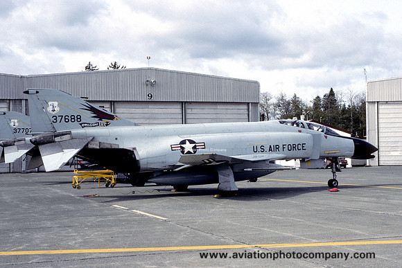 USAF Oregon ANG 123 FIS McDonnell F-4C Phantom 63-7688 (1986)