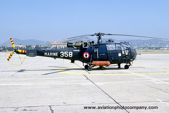 French Navy 35F Sud Alouette III 358 (2006)