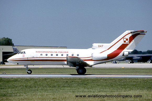 Polish Air Force 36 SPLT Yakolev Yak-40 047 (2006)