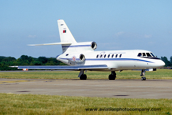 Portuguese Air Force Esq 504 Dassault Falcon 50 17403 (2006)