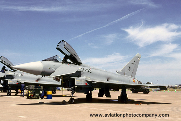 Spanish Air Force Ala 11 Eurofighter EF-2000 C.16-22/11-02 (2006)