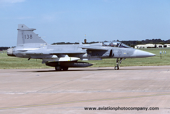 Swedish Air Force F7 SAAB JAS-39A Gripen 39138/138 (2006)