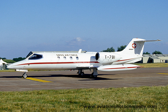 Swiss Air Force Learjet 35 T-781 (2006)
