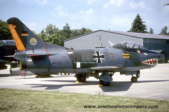 German Air Force FIAT G-91R 99+03 at Buchel (2006)