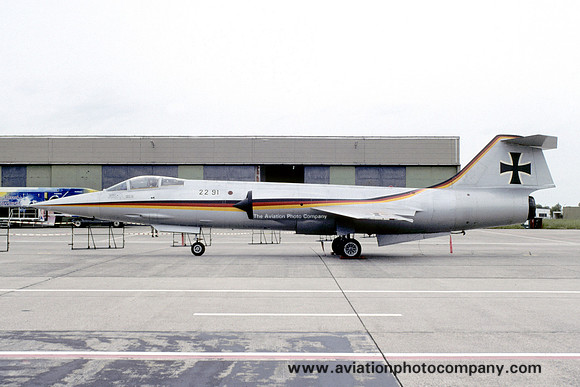 German Air Force LVR1 Lockheed F-104G Starfighter 22+91 (2006)