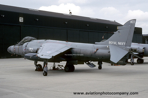 Royal Navy 899 Squadron BAe Sea Harrier F/A.2 ZE691/712 (1995)