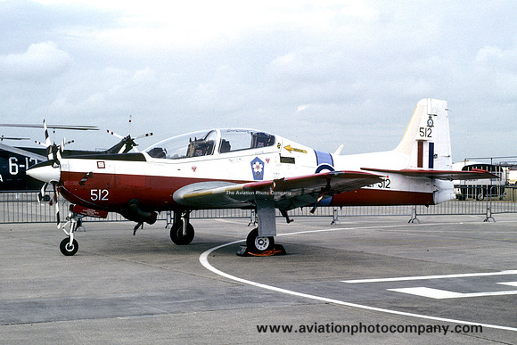 RAF 1 FTS Embraer Tucano T.1 ZF512 (1995)