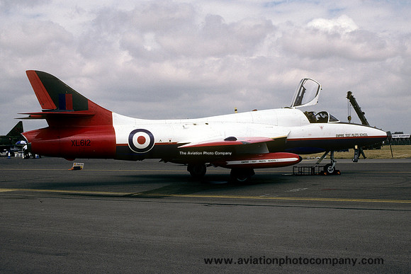 ETPS Hawker Hunter T.7 XL612 (1995)