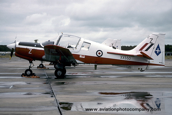 RAF Northumbria UAS SAL Bulldog T.1 XX550/Z (1995)