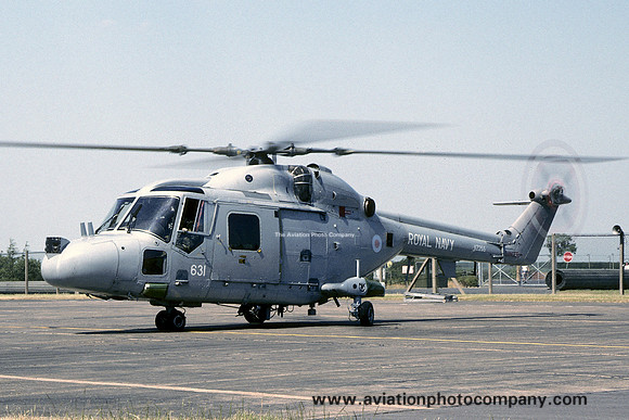 Royal Navy 702 Squadron Westland Lynx HAS.3S XZ355/631 (1995)