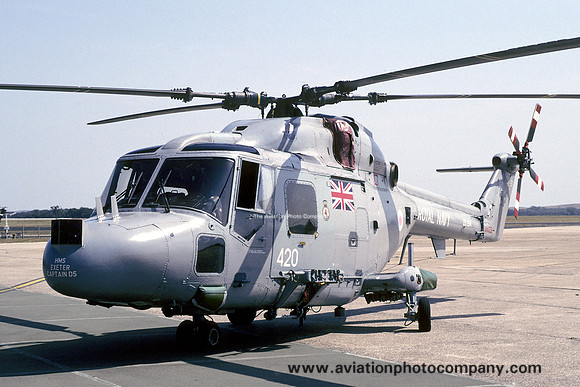 Roya Navy 815 Squadron Westland Lynx HAS.3S ZD264/EX420 (1995)