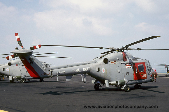 Royal Navy 815 Squadron Westland Lynx HAS.3S XZ238/ED434 (1995)