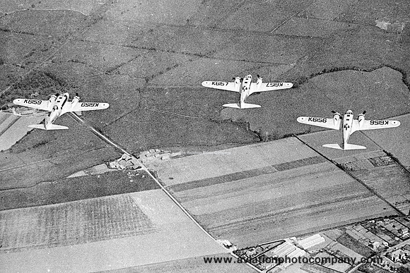 RAF Avro Anson Is K6159, K6157 and K6156