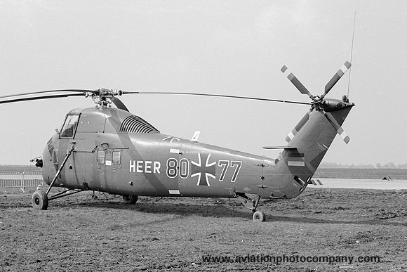 West German Army Sikorsky H-34G 80+77 (1971)