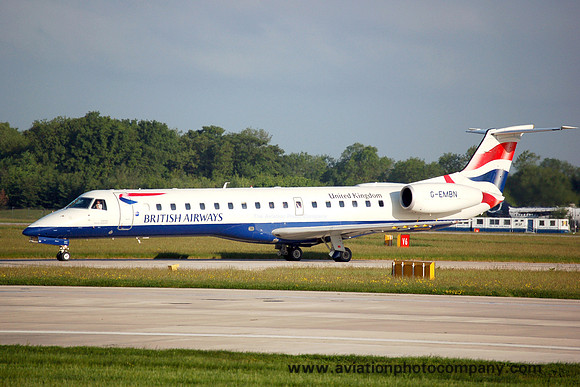British Airways Citiexpress Embraer ERJ-145 G-EBMN at Manchester IAP (2006)