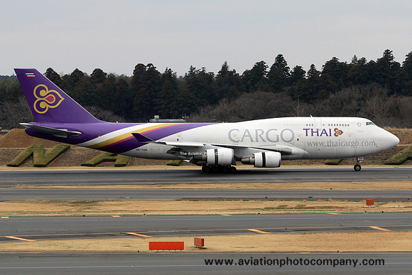 Thai Airways Cargo Boeing 747-400F HS-TFG at Tokyo Narita (2015)