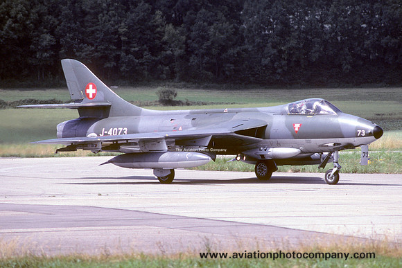 Swiss Air Force Hawker Hunter F.58 J-4073 (1988)