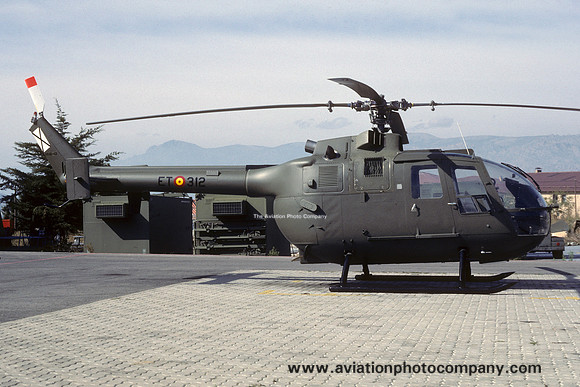 Spanish Army MBB Bo105 HA.15-43/ET-312 (1989)