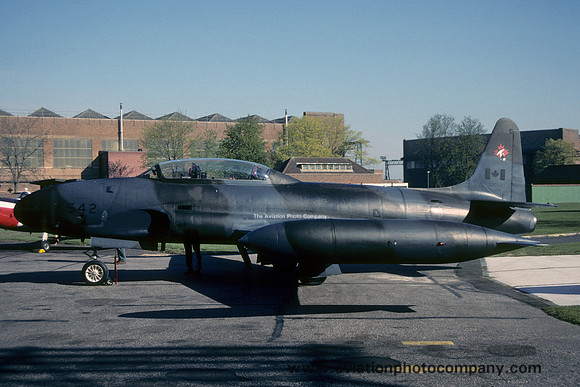 Canadian Air Force 1 CAG Canadair CT-133 Silver Star 133542 (1990)