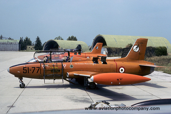 Italian Air Force 51 Stormo Macchi MB-326 MM54374/51-77 (1988)