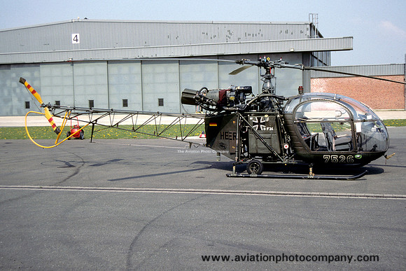 German Army HFS7 Sud Alouette II 75+26 (1990)