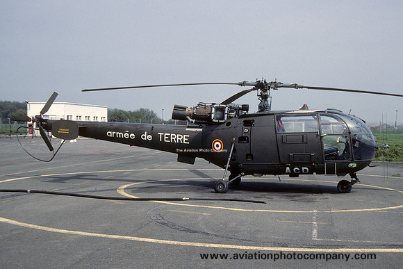 French Army 6 RHC Sud Alouette III 1328/ACD (1990)