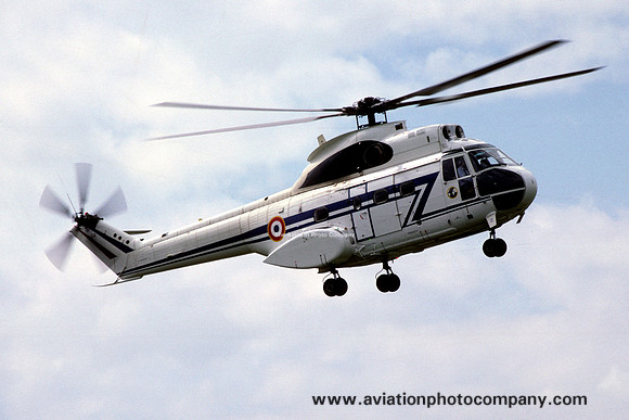 French Air Force Aerospatiale SA.330B Puma F-ZAGA (1977)