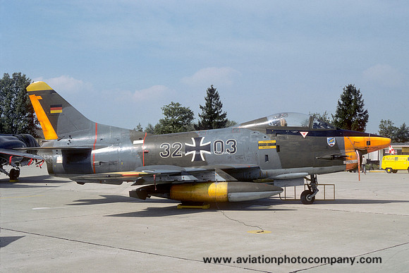 West German Air Force WS50 FIAT G-91R 32+03 (1977)