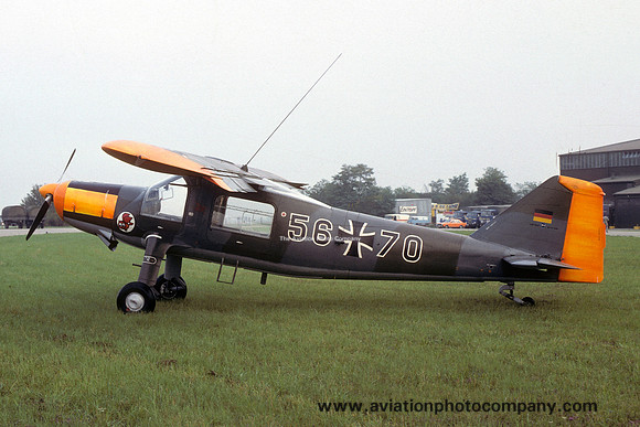 West German Air Force AKG51 Dornier Do27 56+70