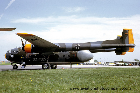 West German Air Force LTG62 Nord Noratlas 53+55